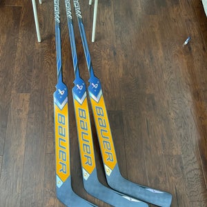 Pro Stock Bauer Supreme Shadow Regular Goalie Sticks 25"
