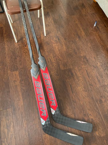 Pro Stock Bauer Supreme Shadow Regular Goalie Sticks 25"