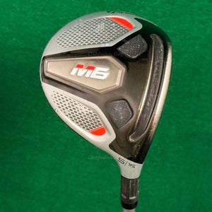 TaylorMade M6 18 Fairway Wood 5 Aldila Ascent Red 60 Graphite Stiff *Read*