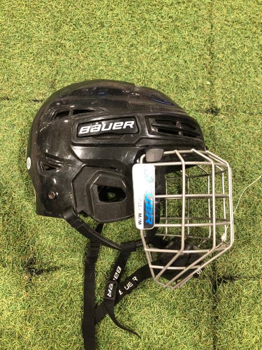 Black Medium Bauer IMS 5.0 Helmet (Used)