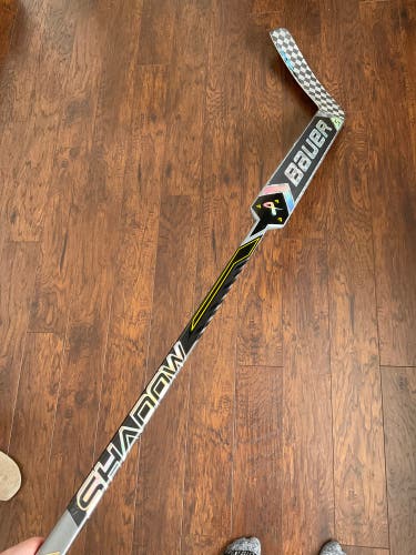 Senior Bauer Supreme Shadow Regular Goalie stick 25" Paddle (New)