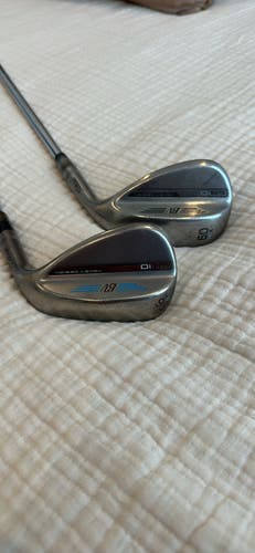 Custom Titleist Vokey SM10 56 and 60 wedges