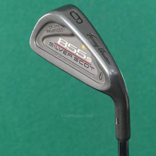 Tommy Armour 855s Silver Scot Single 6 Iron Factory Tour Step II Steel Stiff