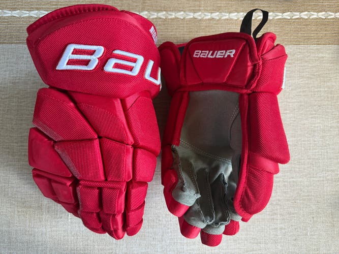 Pro Stock Easton Stealth Gloves 14" Pro Stock (New).  Detroit.  Bauer Branded, but actually Easton