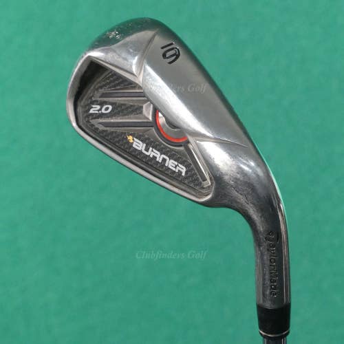 TaylorMade Burner 2.0 High Polish Single 6 Iron Factory 85 Steel Regular