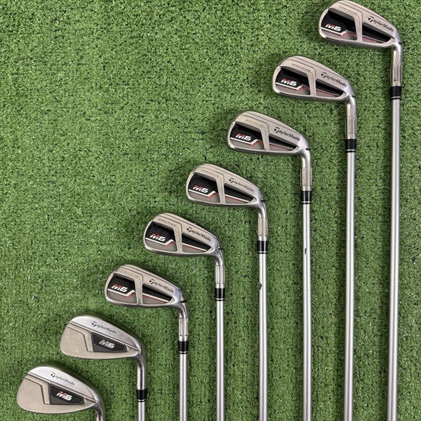 Taylormade M6 Iron Set 5-PW AW SW Tensei CK Series Red 70g Regular Flex