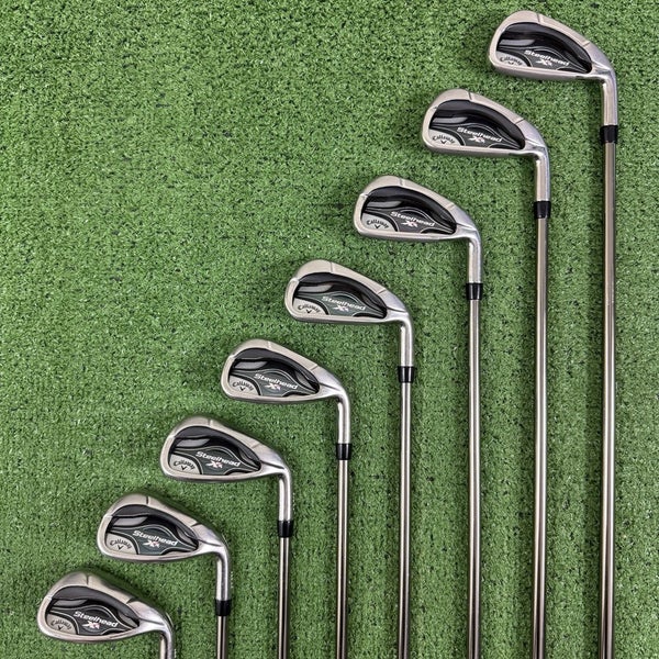 Callaway Steelhead XR Iron Set 4-PW AW UST Recoil ES F3 Regular Flex NEED GRIPS