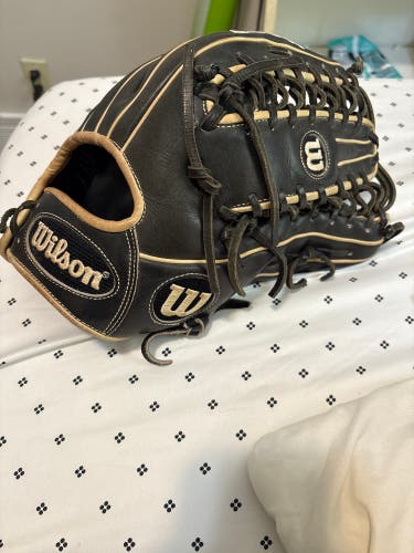 Wilson A2000 RH Outfield Baseball Glove 12.75" (Used)