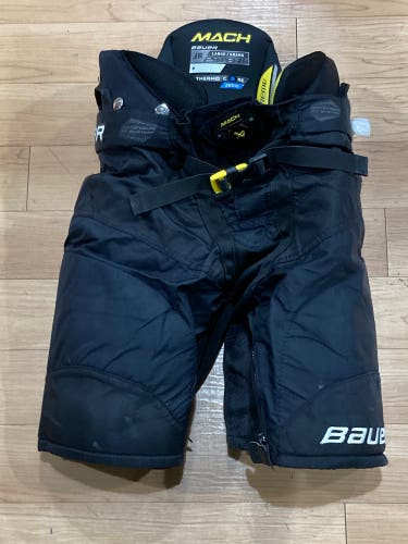 Used Junior Large Bauer Supreme Mach Hockey Pants