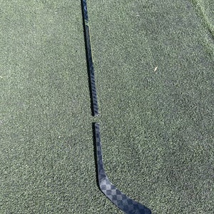 Game used broken Phillip Danault Warrior Alpha LX3 Pro Left Hand Hockey Stick Mid Pattern 85 Flex