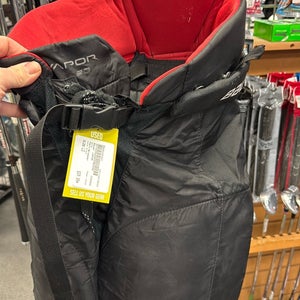 SR SM Bauer Vapor X90 (Used) small Black Senior ice Hockey pant Pants