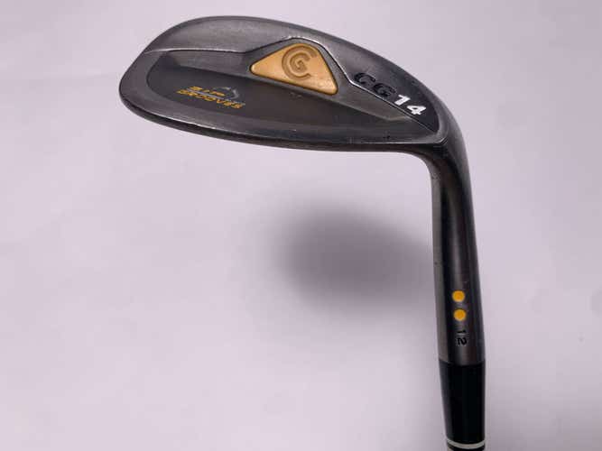 Cleveland CG14 Gunmetal Lob Wedge LW 60* 12 Bounce Traction Wedge Steel Mens RH