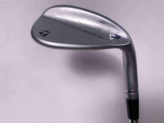 TaylorMade Milled Grind 3 Raw Chrome Gap Wedge GW 52* 9 DG S200 Stiff RH