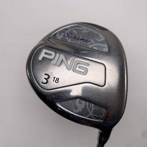 Ping Serene 3 Fairway Wood 18* ULT210 Ladies Graphite Womens RH