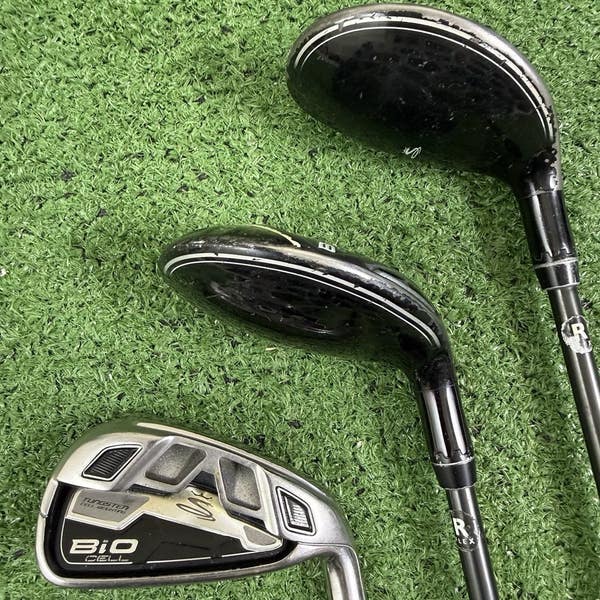 Cobra Bio Cell Tungsten Iron Set Hybrids 4H 5H 6-9 GW No PW
