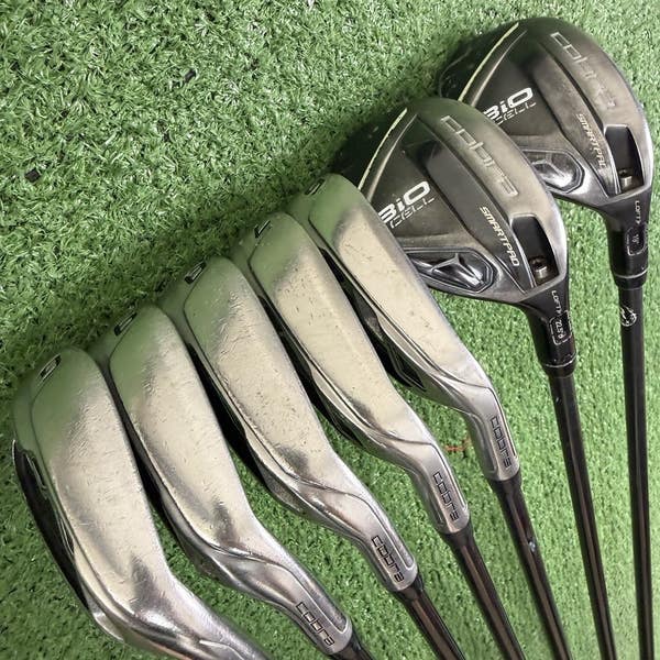 Cobra Bio Cell Tungsten Iron Set Hybrids 4H 5H 6-9 GW No PW
