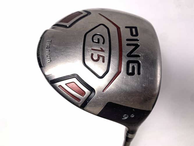 Ping G15 Driver 9* Mitsubishi Rayon Diamana S63x5ct Stiff Graphite Mens RH
