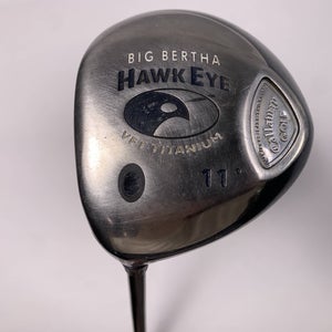 Callaway Hawkeye VFT Driver 11* Big Bertha System 60 60g Regular LH