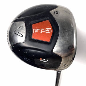 Callaway FT-5 Driver 10* Fujikura E Fit-On 150 Stiff Graphite Mens RH -1''