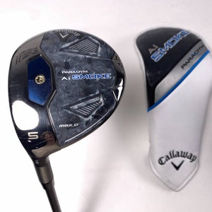 Callaway Paradym Ai Smoke Max D 5 Fairway 18* Tensei Blue AV Xlink Regular LH HC