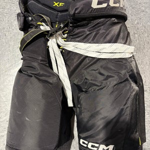 Black Senior Medium CCM Tacks XF Hockey Pants (Used)