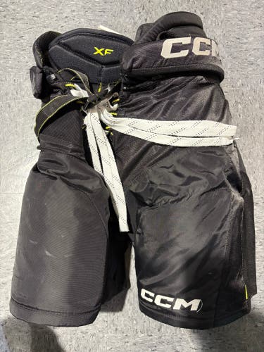 Black Senior Medium CCM Tacks XF Hockey Pants (Used)