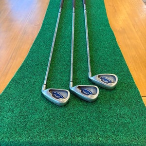Golf Irons Men's Callaway Right Handed Iron Set 6,7,8 (Used)