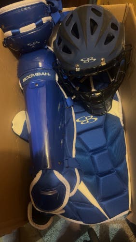 Blue Boombah Catcher's Set (New)