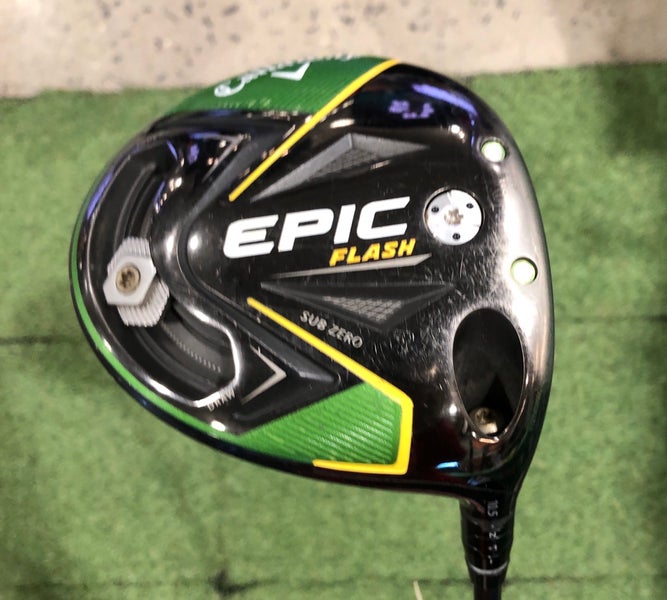 Men's 10.5° Callaway Epic Flash Sub Zero Driver - Project X Even Flow Riptide Shaft (Used)