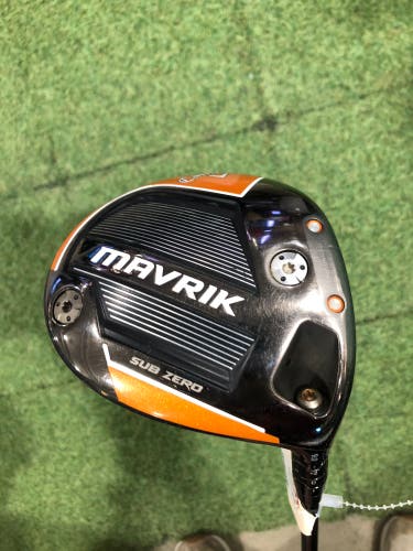 Men's 9° Callaway Mavrik Sub Zero Driver - Mitsubishi Chemical Tensei AV Series Blue Shaft (Used)