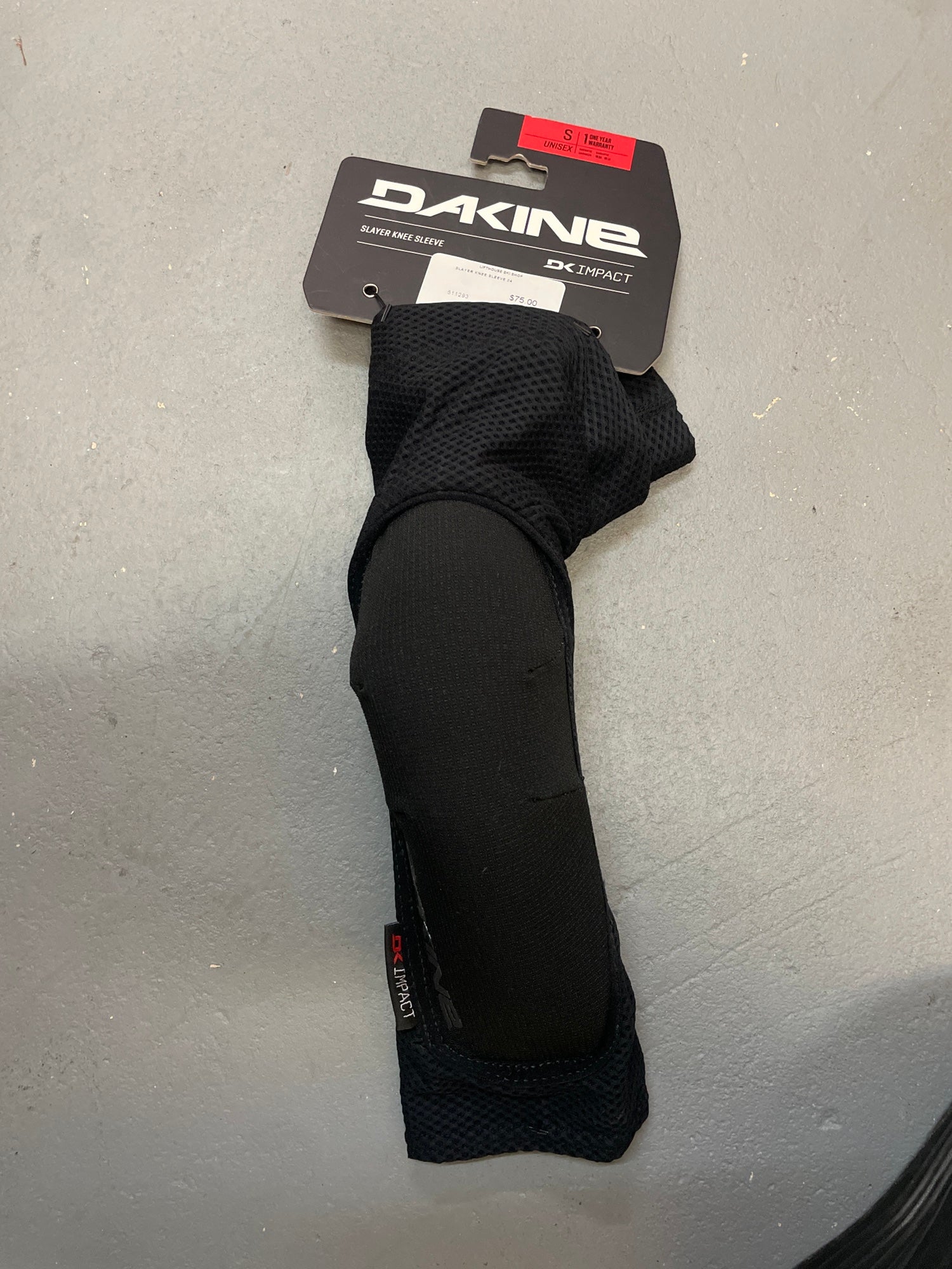 Genouillères Dakine Impact Slayer - Taille S, Noir, Unisexe - Neuves Avec étiquettes