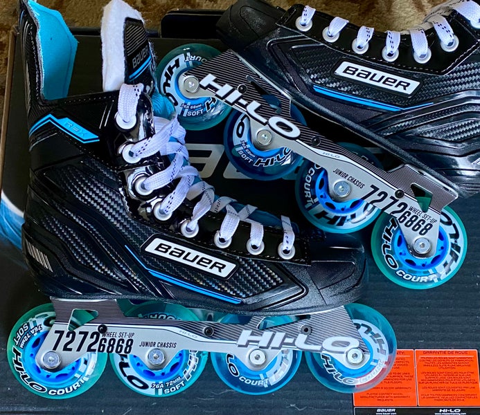 Bauer RSX Inline Skates Regular Width Size 3 (Used once)