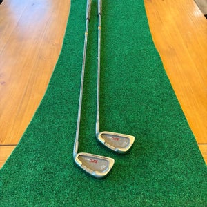 Golf Irons: XPC Plus Perimeter Balanced Twin Cut Sole golf irons. 4,5