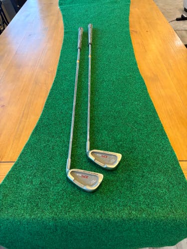 Golf Irons: XPC Plus Perimeter Balanced Twin Cut Sole golf irons. 4,5