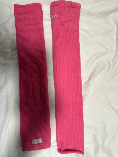 Nxtrnd pink leg scrunch sleeves