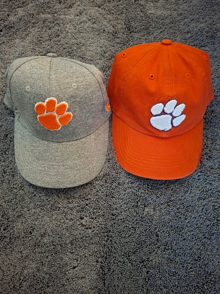 Clemson Tigers Logo Ball Caps Set Of 2