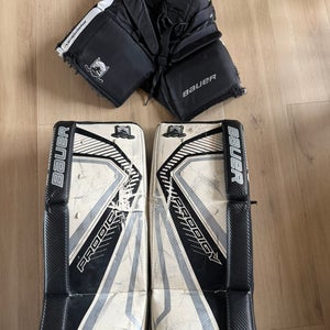 Large Bauer Prodigy Goalie Leg Pads and Pants