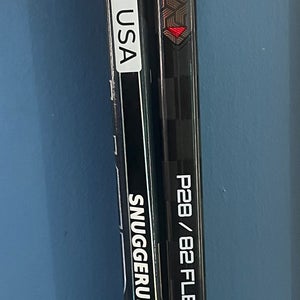 2 pack hockey sticks. Bauer Proto R RH 82 flex True Team USA 75 flex pro stock P28