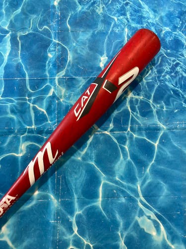 2025 Marucci CATX2 Alloy Bat USABat Certified (-8) Alloy 22 oz 30" (Used)