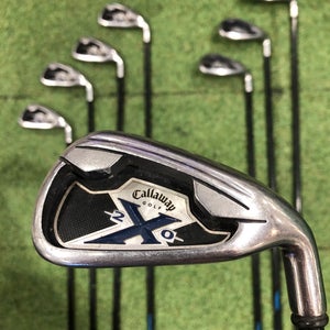 Men's Callaway X-20 Iron Set Right Handed - Callaway X Stock Shaft (Used)