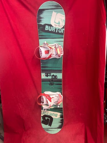 Burton LTR Snowboard All Mountain With Bindings True Twin 144 cm (Used)