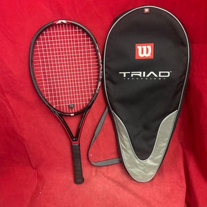 Adult Wilson Triad 5 Tennis Racquet (Used)