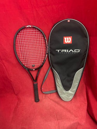 Adult Wilson Triad 5 Tennis Racquet (Used)