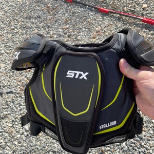 Large Youth STX Stallion 200+ Shoulder Pads (Used)