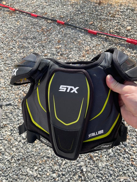 Large Youth STX Stallion 200+ Shoulder Pads (Used)