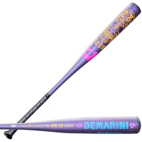 New 2026 DeMarini Voodoo One Alloy BBCOR Certified Bat (-3) 33/30