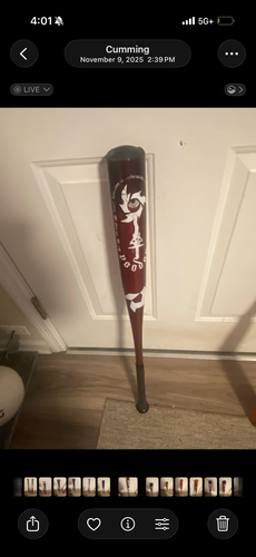 2021 DeMarini The Goods One Piece Alloy BBCOR Certified Bat (-3) 30 oz 33" (Used)