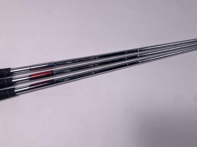 KBS Smithworks Set of 3 Steel Wedge Set Shafts Pull 0.370 - 33.5"-34"