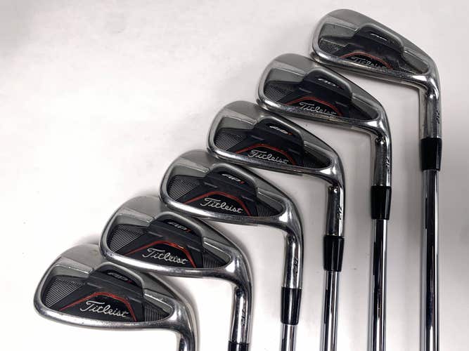Titleist 712 AP1 Iron Set 5-PW True Temper Dynalite Gold XP S300 Stiff RH