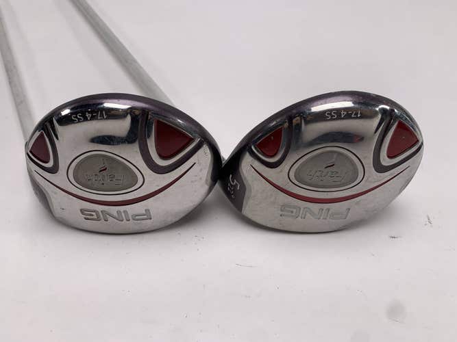 Ping Faith 3 & 5 Fairway Wood Set 18* 22* ULT200 Ladies Graphite Womens RH